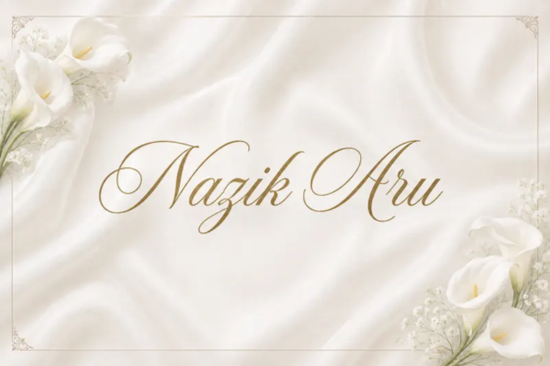 Превью шаблона «Nәzik Aru»
