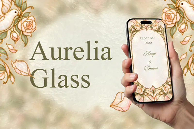 «Aurelia Glass» үлгісінің превьюі