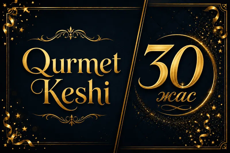 Превью шаблона «Qurmet keshi (30)»