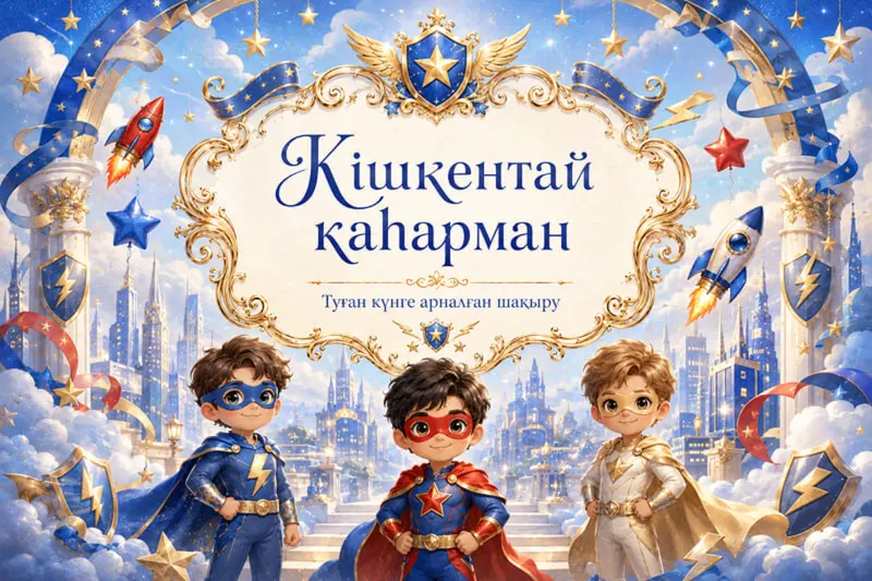 Превью шаблона «Kishkentai Qaharman»